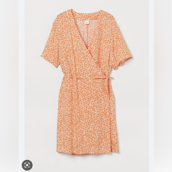 H&M Dresses Hm Wrap Dress Poshmark